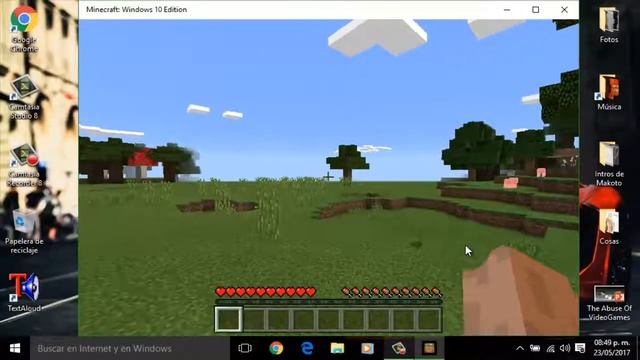 Minecraft Windows 10 Edition con 1Gb de RAM смотреть онлайн