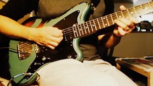 Rock Blues Improvisation: Fender Jazzmaster Guitar