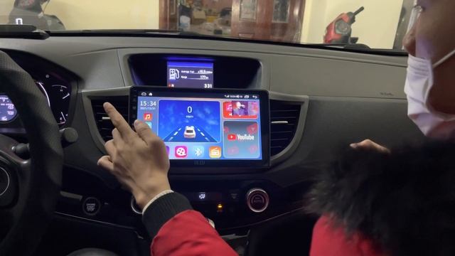 Hướng dẫn sử dụng màn hình android trên xe Honda crv 2016 смотреть онлайн