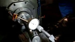 Проверка после шлифовки конуса станка 2А622 Шпиндель Иваново