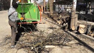 Дробилка веток в щепу в аренду в МО