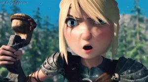 Иккинг и Астрид "Уходи дверь закрой"