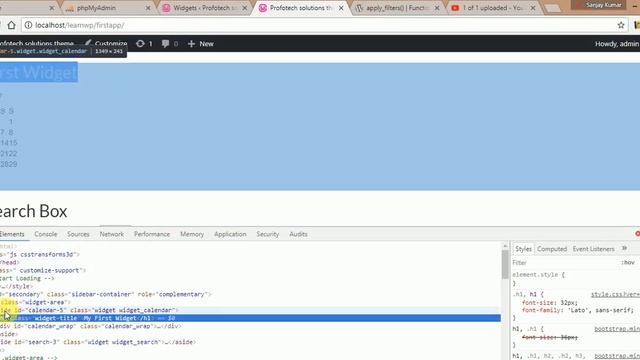 Wordpress Widget Development tutorial from scratch (Part 3) Wordpress Widget View for Front users