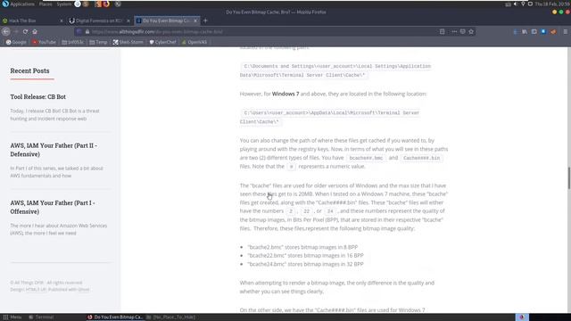 No Place To Hide [easy]: HackTheBox Forensics Challenge (RDP bitmap caching) смотреть онлайн