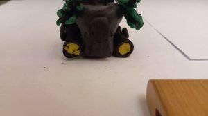 Лепка скибиди ракетчика