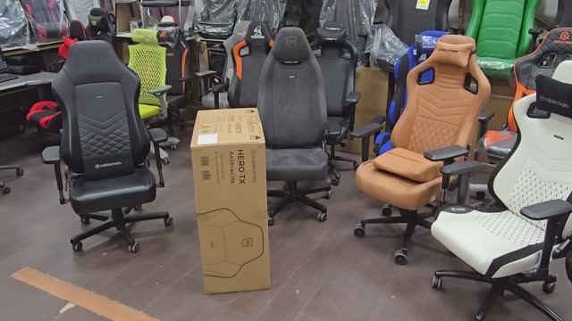 Noblechairs HERO TX 2024 Fabric - ткань едет в Калугу