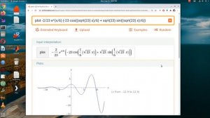 ODE Section 3.3, Exercise 23 using Wolfram Alpha