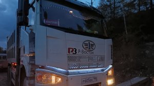 Перегон нового грузовика Иркутск - Ния