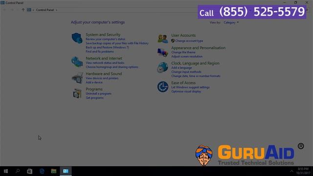 How to Add Control Panel to Windows® 10 Taskbar - GuruAid смотреть онлайн