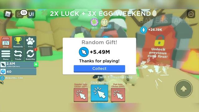 How to play Clicker Simulator - Roblox Mobile Gameplay | Roblox Tamil | Roblox | Gamers Tamil