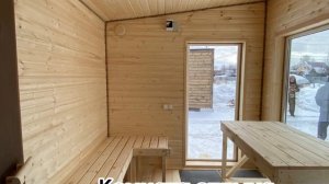 Баня с панорамным видом