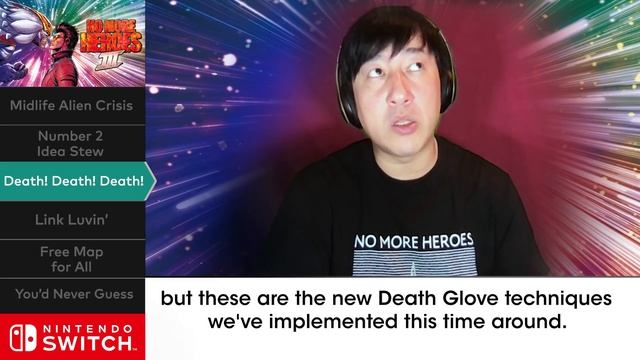 No More Heroes III Director SUDA51 in Six Quick Things! - Nintendo Switch смотреть онлайн