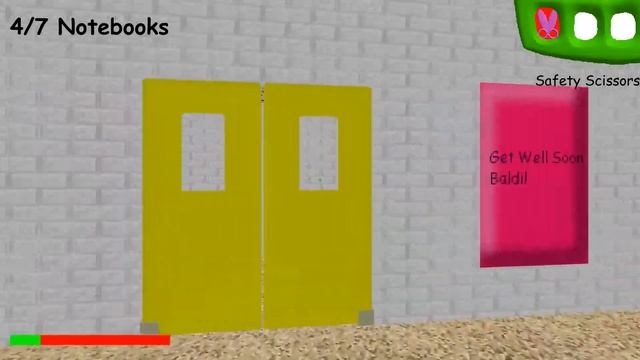 Baldi Is Sick! (Update 1) - Baldi's Basics V1.3.2 decompiled Mod смотреть онлайн