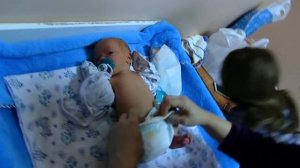 Выписка Матвея с роддома.