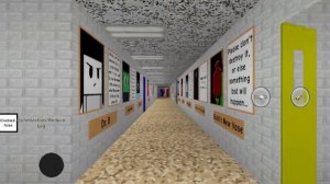 NULL Style and Glitch BossFight! (Test Baldi Basics Game)