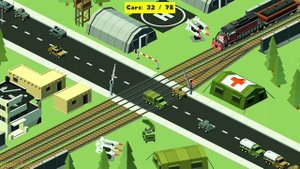 Army Vehicles Train Track Crossing - Railroad Crossing Pro - Android Gameplay #000000137