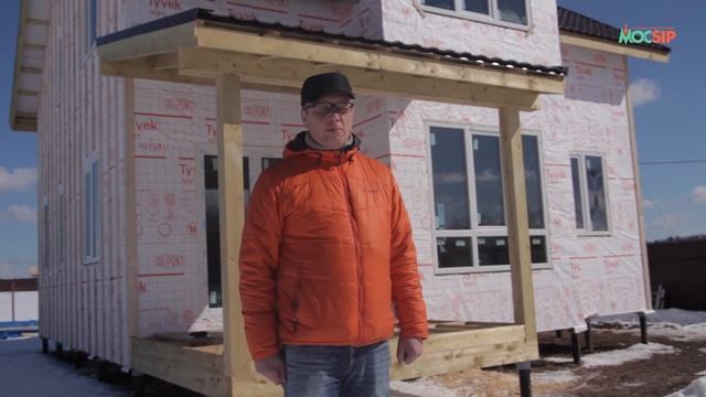 Отзыв Заказчика Моссип о строительстве в д. Васьково. смотреть онлайн