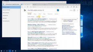 Windows 10: Użycie programu "Show or hide updates" w celu rozwiązania problemów z aktualizacjami.