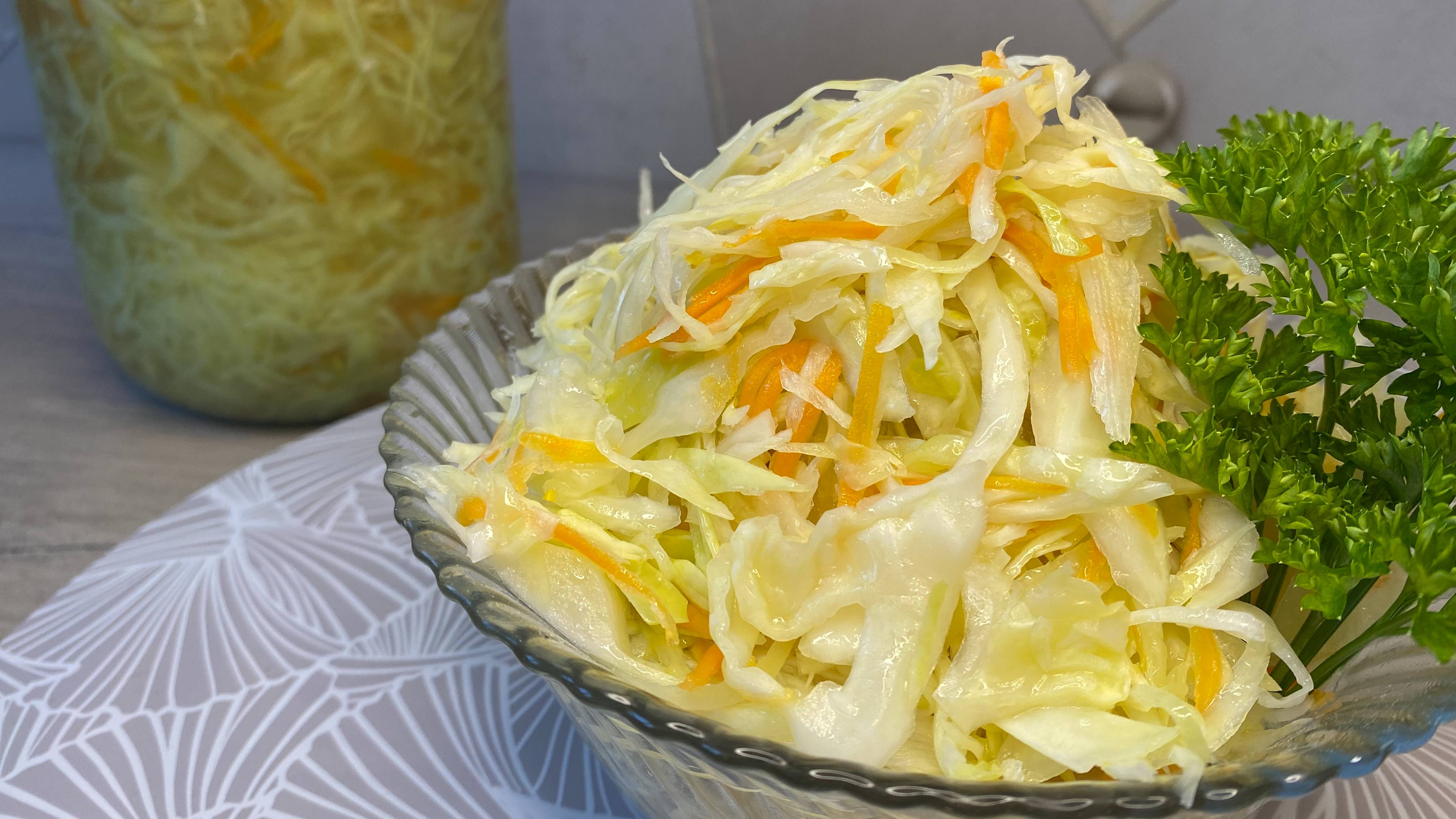 Готовлю уже МНОГО лет по этому рецепту! МАРИНОВАННАЯ капуста съедается БЫСТРО!
