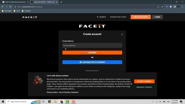 How To Create FACEIT Account | Make Account on FACEIT