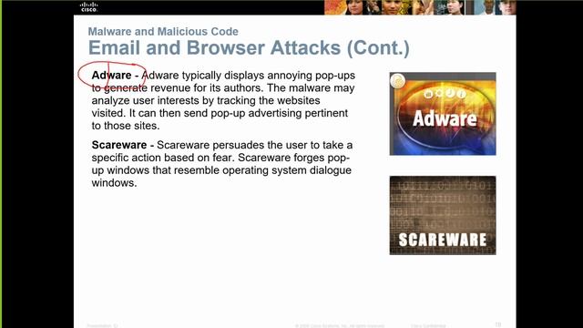 Chapter 3.1 - Malware and Malicious Code