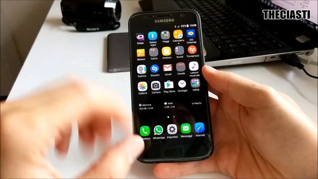 RECENSIONE Samsung S7 ecco Nougat | Nuovo Android 7 смотреть онлайн