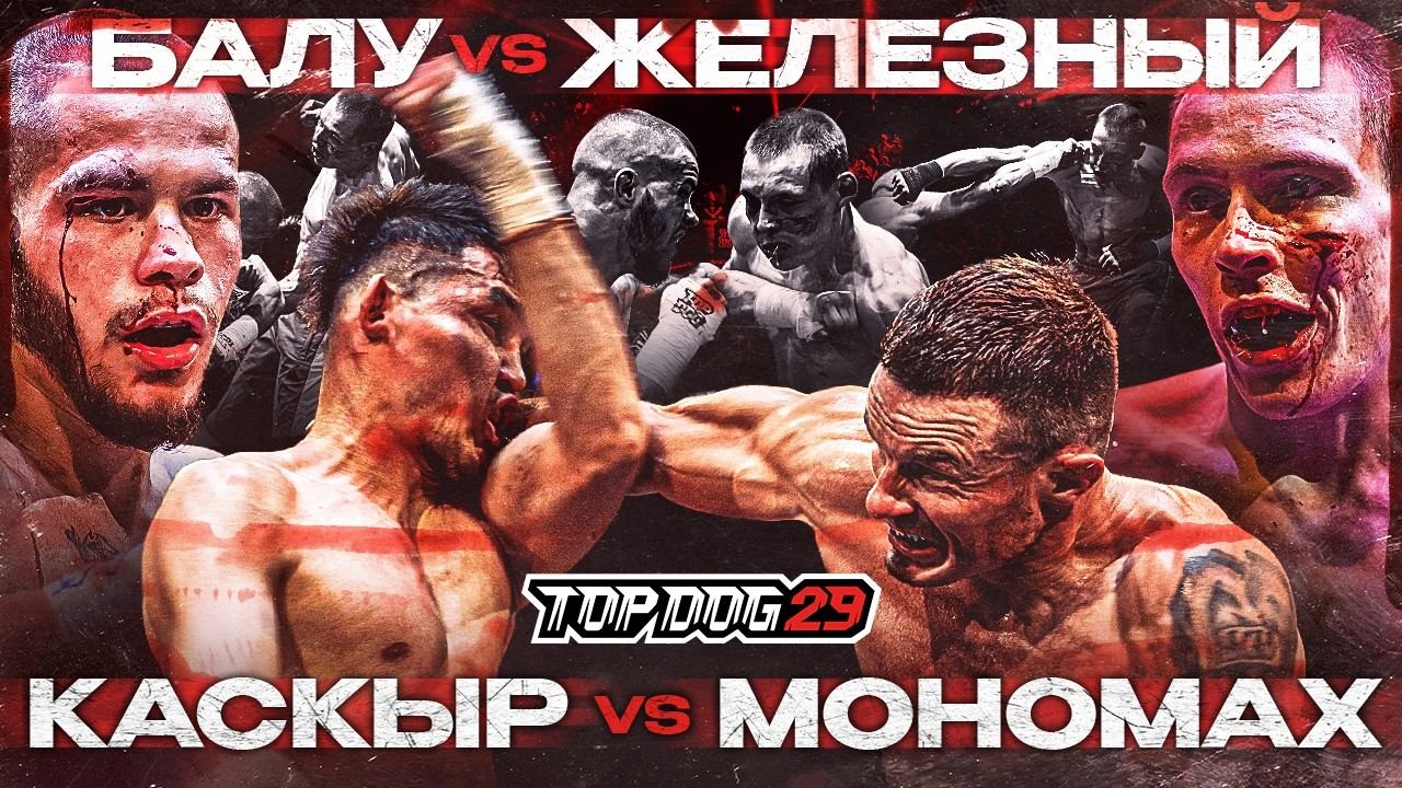 Каскыр VS Мономах, Балу VS Железный | TOP DOG 29