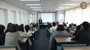 Лекция профессора Михаила Головнина в РАУ