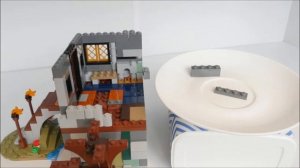 Lego Castle MOC INSTRUCTIONS VIDEO Alternate Build of 31120 - Black Falcon Outpost for 10305 Part 2