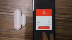 Tuya Wifi Door Contact Sensor Configuration