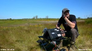 Полевая работа  в радиоэфире! п. Полноват. Радиоэкспедиция ХМАО/ЯНАО 2023