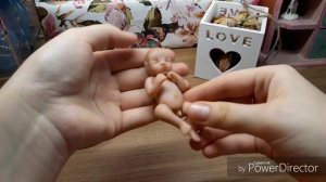 Mini Reborn! Мини реборн. Малыш из полимерной глины. ООАК.