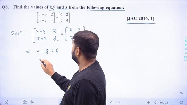 Board Exam 2023 | JAC Board Question Bank | Model Paper 2023 | VVI Question | Matrix PYQ 2010 - 202