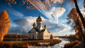 Молитвы утренние ☦️ СЛУШАТЬ АУДИО #утренниемолитвы