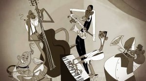 Blues in jazz style