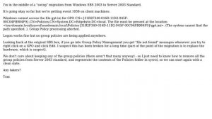 Windows cannot access the file gpt.ini for GPO CN={31B2F340-016D-11D2-945F-00C04FB984F9}