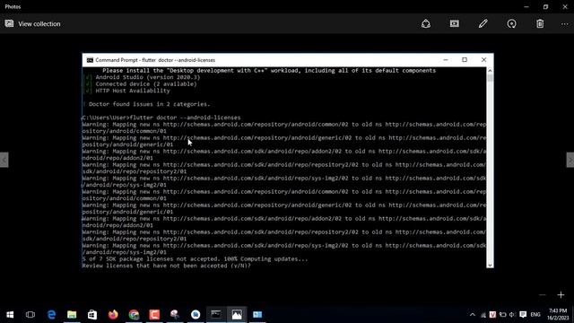 [Tự học Flutter - Bài 5] - Agree to Android Licenses & Cài đặt máy ảo Android Emulator