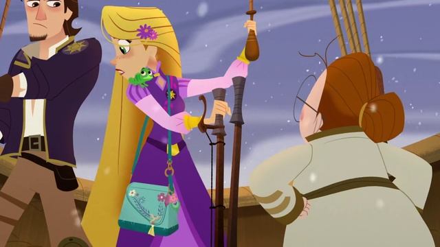 Рапунцель: Новая история 3 сезон 13 серия «Гонка к Спирали» (мультсериал, 2017-2020)