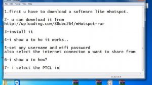 ptcl internet sharing part 2x