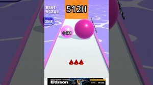 Ball Run 2048 - Gameplay Walkthrough - IOS - Android - Tutorial 2-1024Y