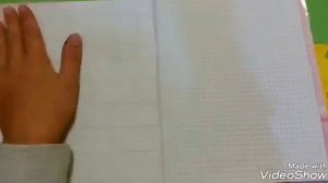 Оформляю ежедневник /+как его зделать из тетради в клеточк