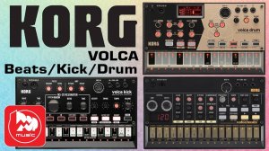 KORG Volca Kick, Volca Beats и Volca Drum. От аналога к цифре. О драм-машинах Korg