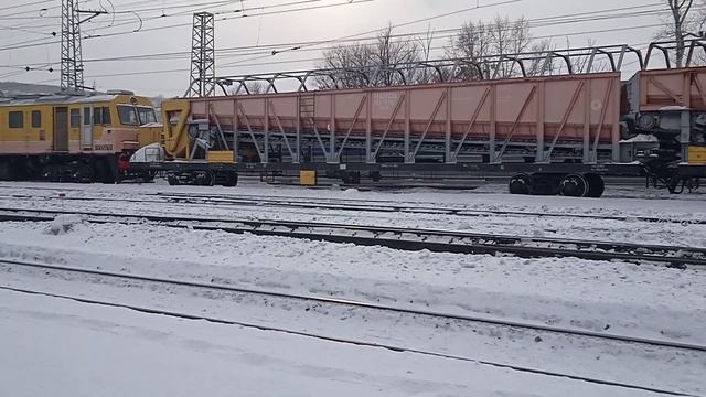 Снегоуборочный Поезд ТЭС ПСС1К-078 смотреть онлайн