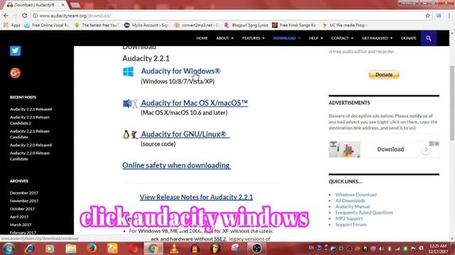 How To Download Audacity For Free! - 2017 Working - by TECHNICAL S.K смотреть онлайн