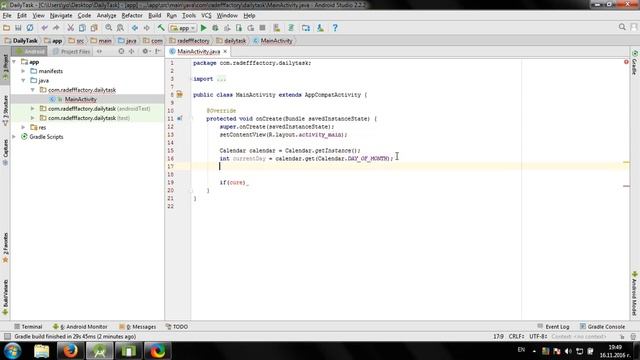 Run code only once a day in Android Studio