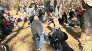 поход в лес с начальным классом #поход #влесу #школьники