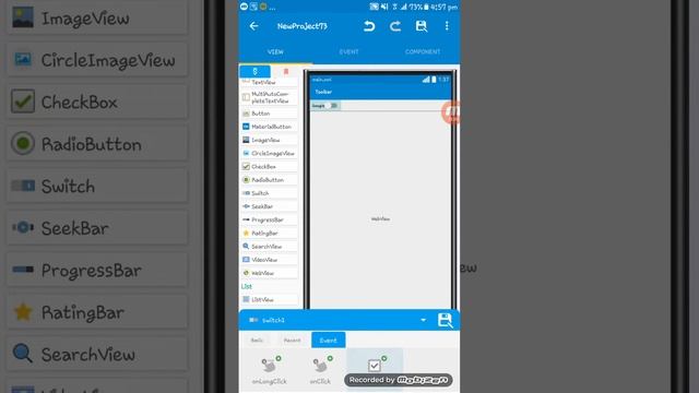 Toggle Switch Tutorial in sketchware.....tutorial#87....Dakat studio