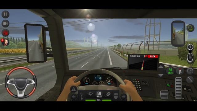 Truck Simulator Europe - Night Timing Mod - Simulator Android Gameplay смотреть онлайн