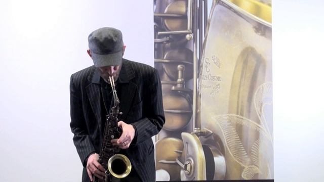 Tony "Rico" Richardson plays his new RAW alto
