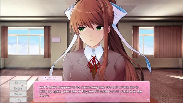 Monika being a cutie | Monika After Story смотреть онлайн